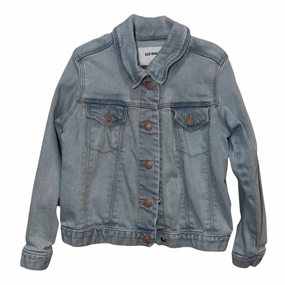 Old Navy Classic Blue Denim Jean Jacket - Kids Size 5T